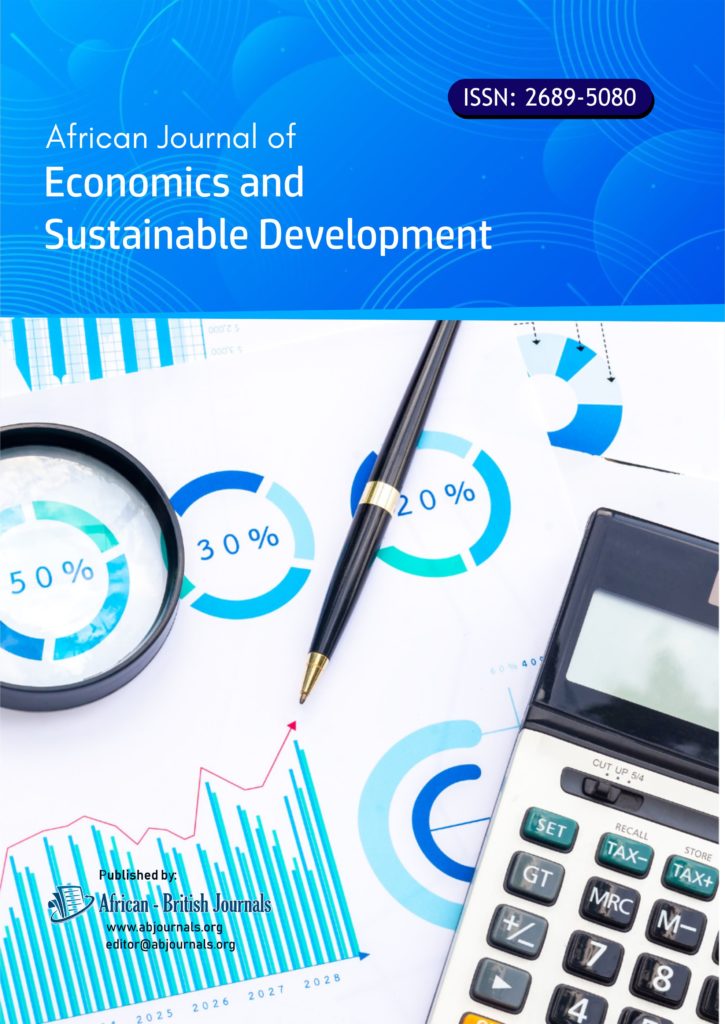 African Journal of Economics and Sustainable Development (ISSN: 2689-5080)