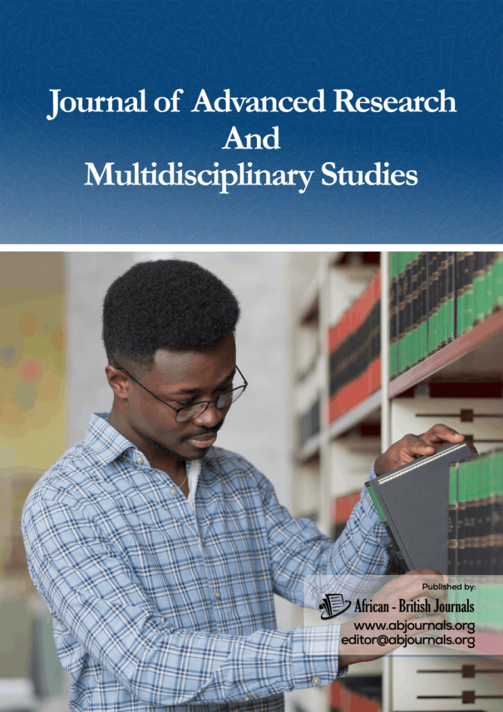 Journal of Advanced Research and Multidisciplinary Studies