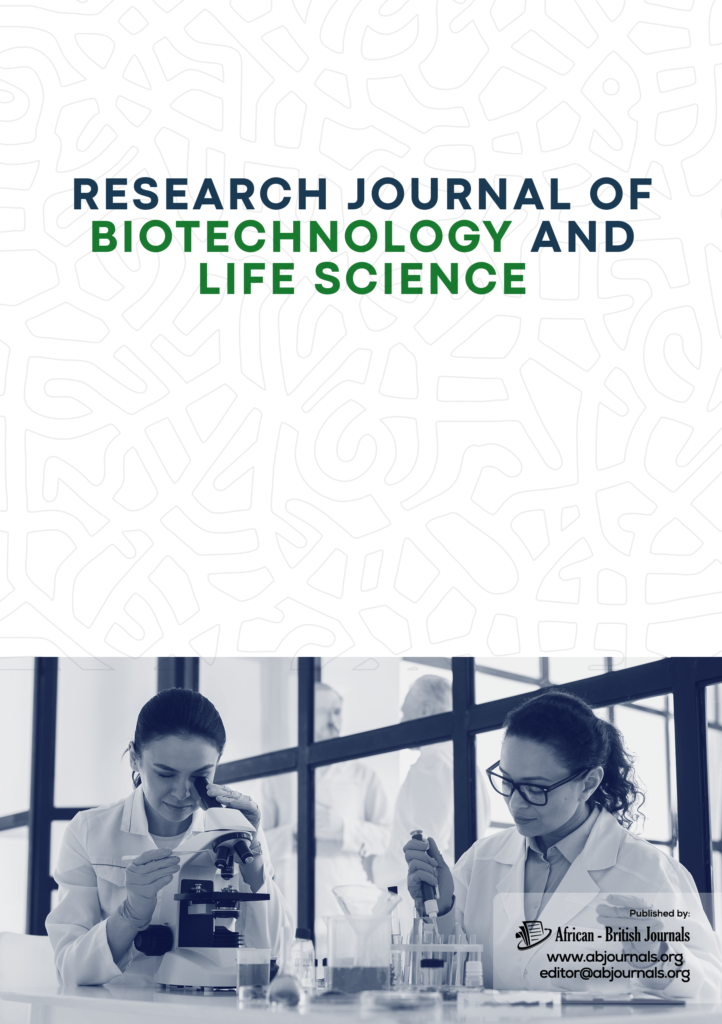 Research Journal of Biotechnology and Life Science